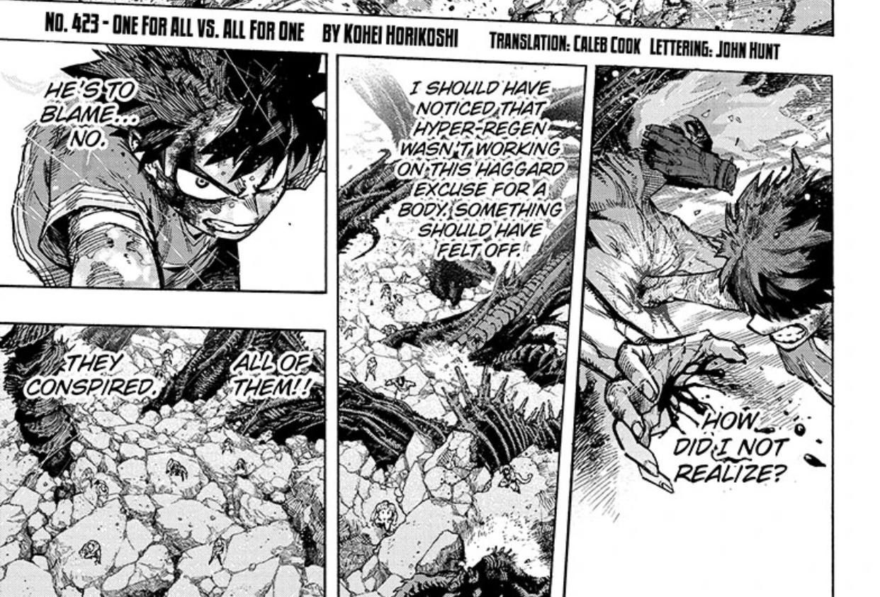 MHA Chapter 423 Recap & Spoilers