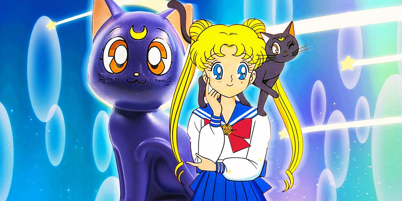 Sailor Moon Gets New Anime-Accurate Luna Stress Relief Toy for American Fans