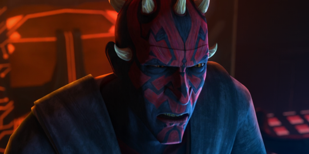 Darth Maul no episódio das Guerras Clônicas, Shattered