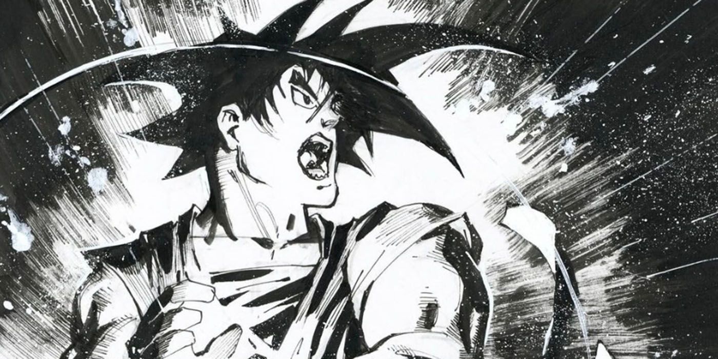 Dragon Ball Z DC Jim Lee art.