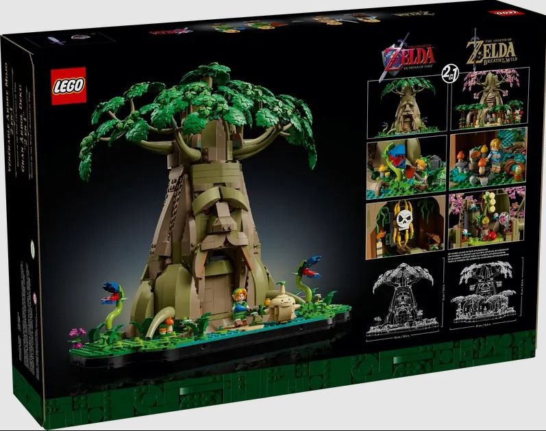LEGO и Nintendo представили набор Legend of Zelda