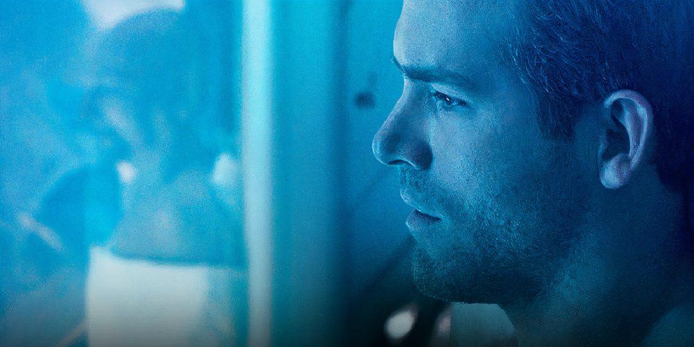 Ryan Reynolds awakens in a new body from the movie Self/less