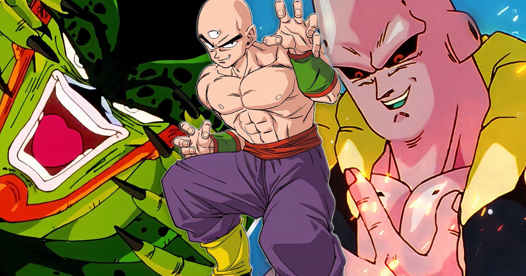 Semi-Perfect Cell, Tien Shinhan, and Buutenks