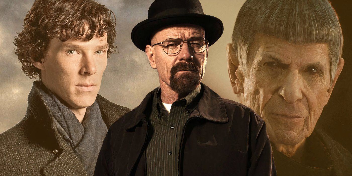 Sherlock Holmes, Walter White and Spock