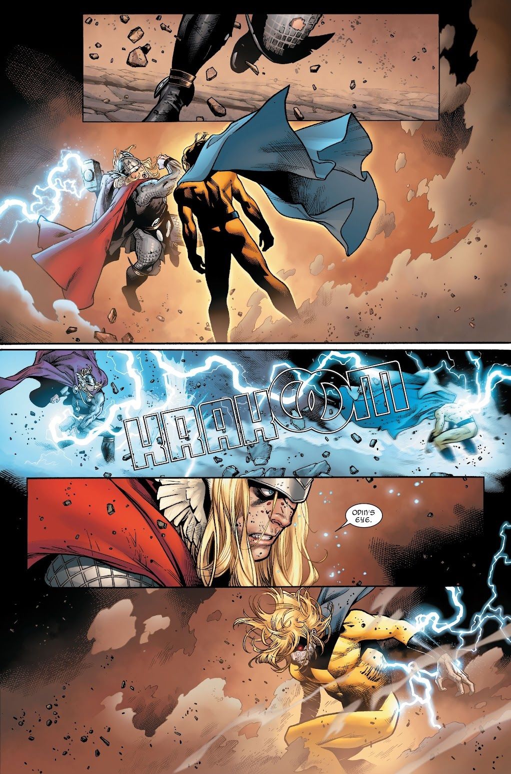 Тор не может остановить Супермена Marvel, но геликарриер каким-то образом может?