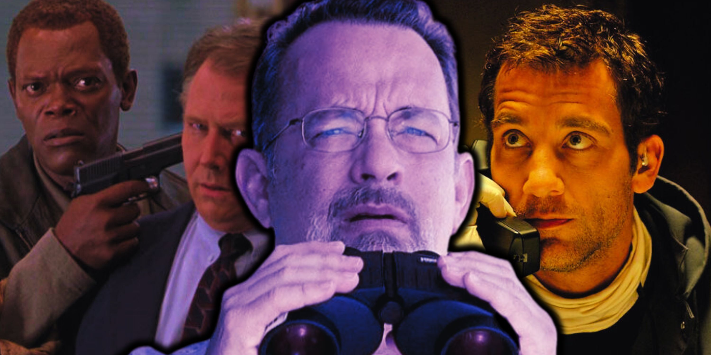 Composite image The Negotiator, Captain Phillips and Inside Man