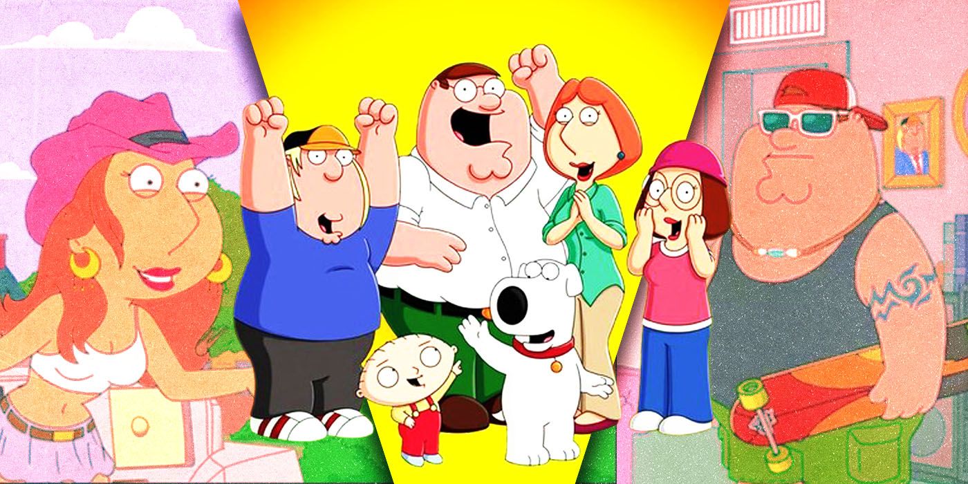Split Images of Family Guy Season 11