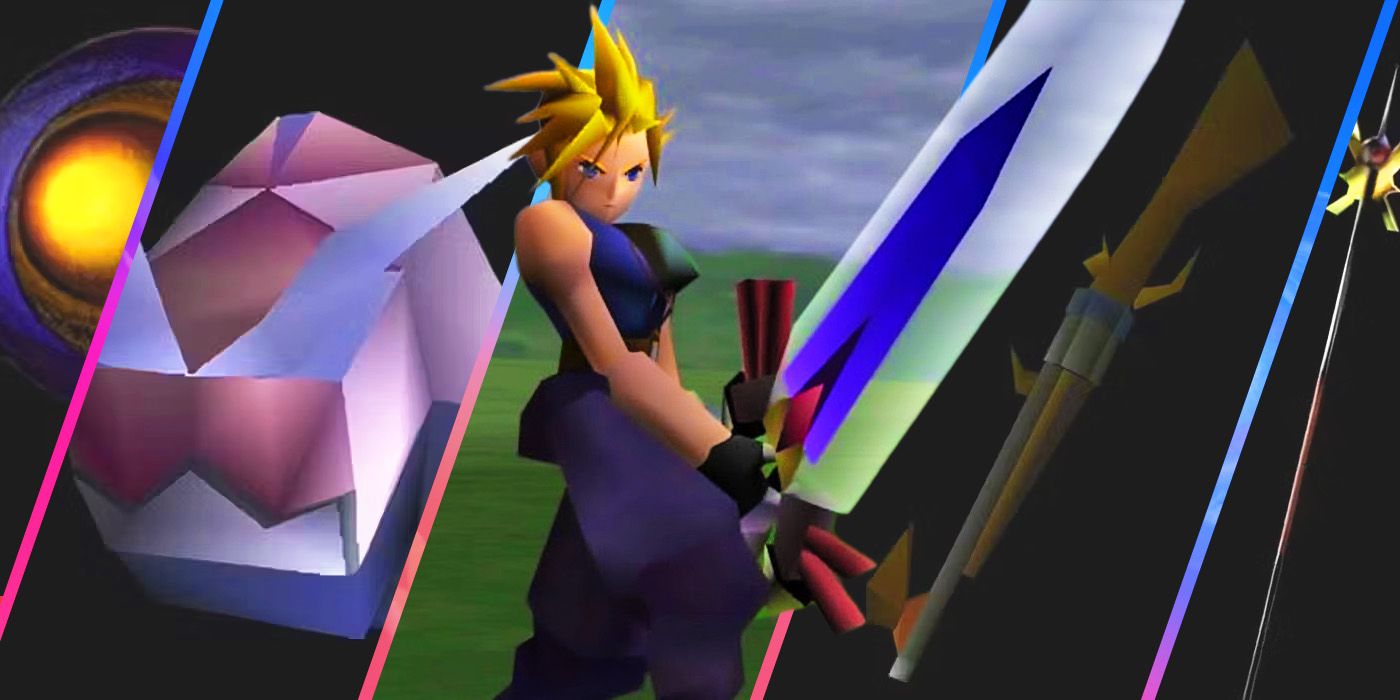 Las armas más poderosas del FF7 original, clasificadas