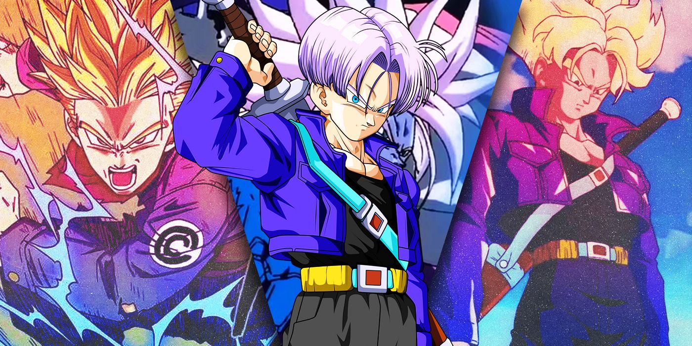 Split Images of Future Trunks