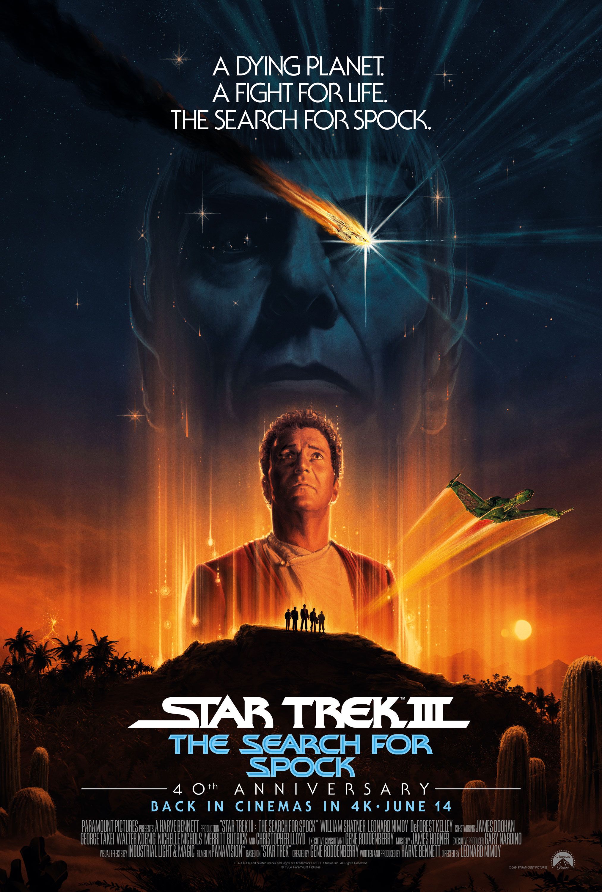 «Звездный путь III: В поисках Спока» вернется в кинотеатры к 40-летнему юбилею