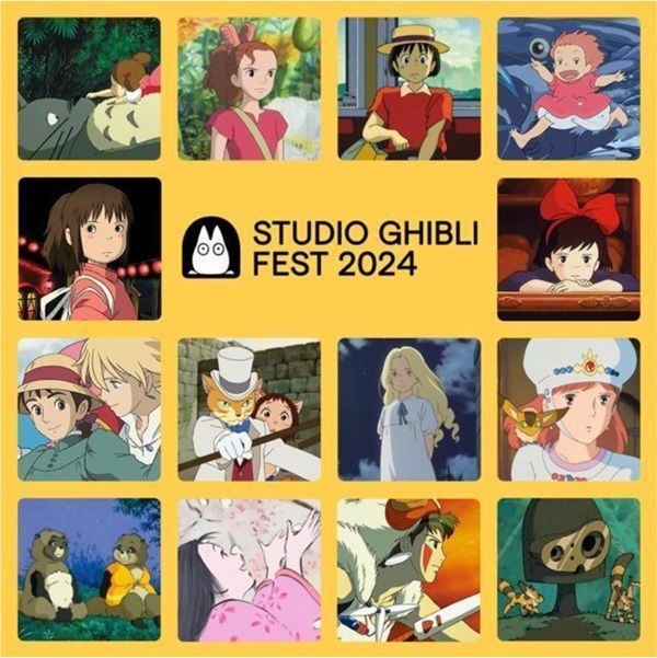 Studio Ghibli Fest 2024 official visual