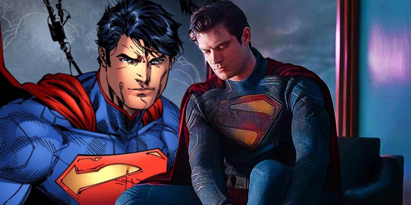 Split: Superman in New 52; David Corenswet as Superman in the DCU