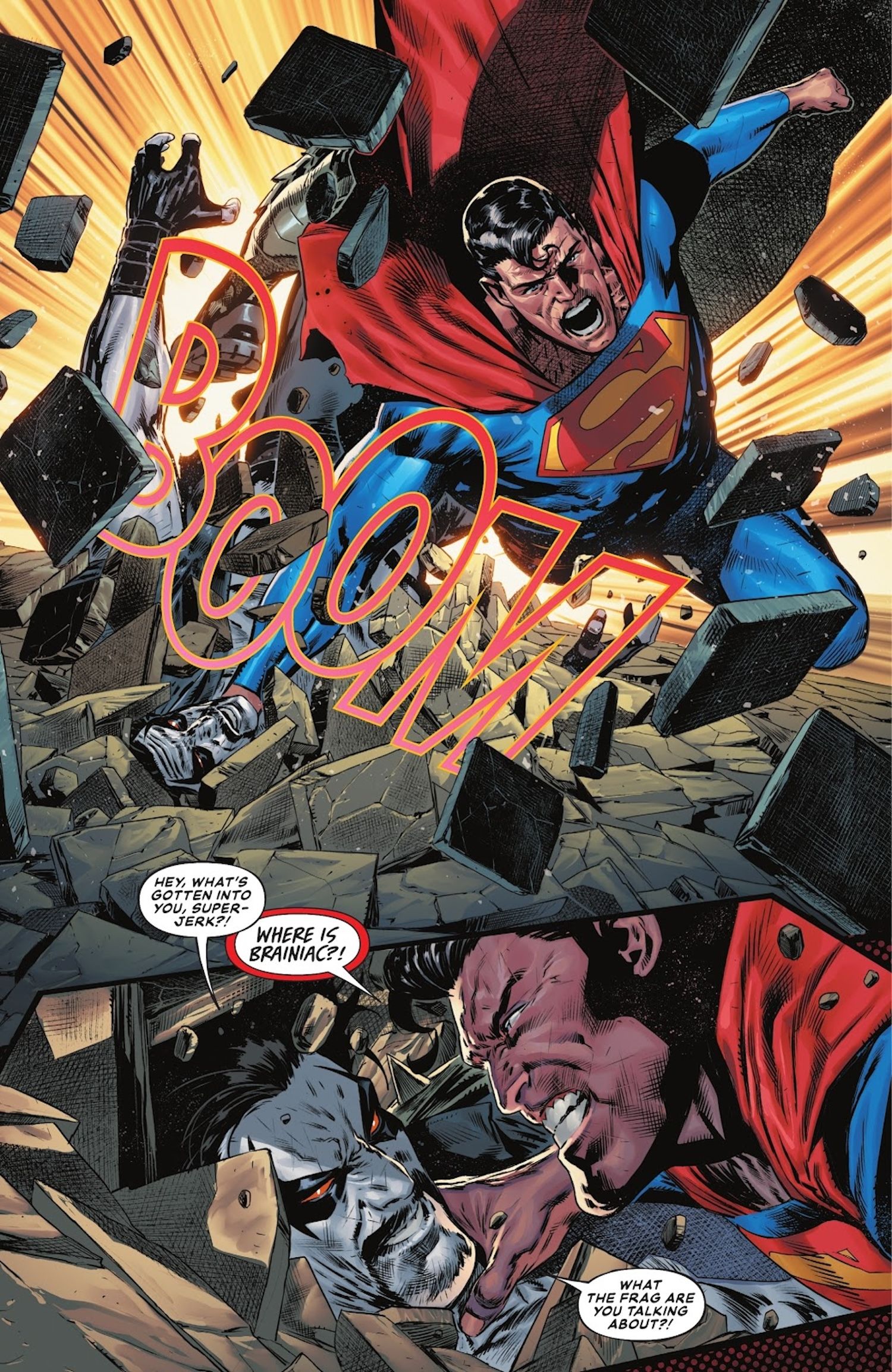 Superman #13 Review: The Man of Steel & Lobo Ramp up the Action & Pace