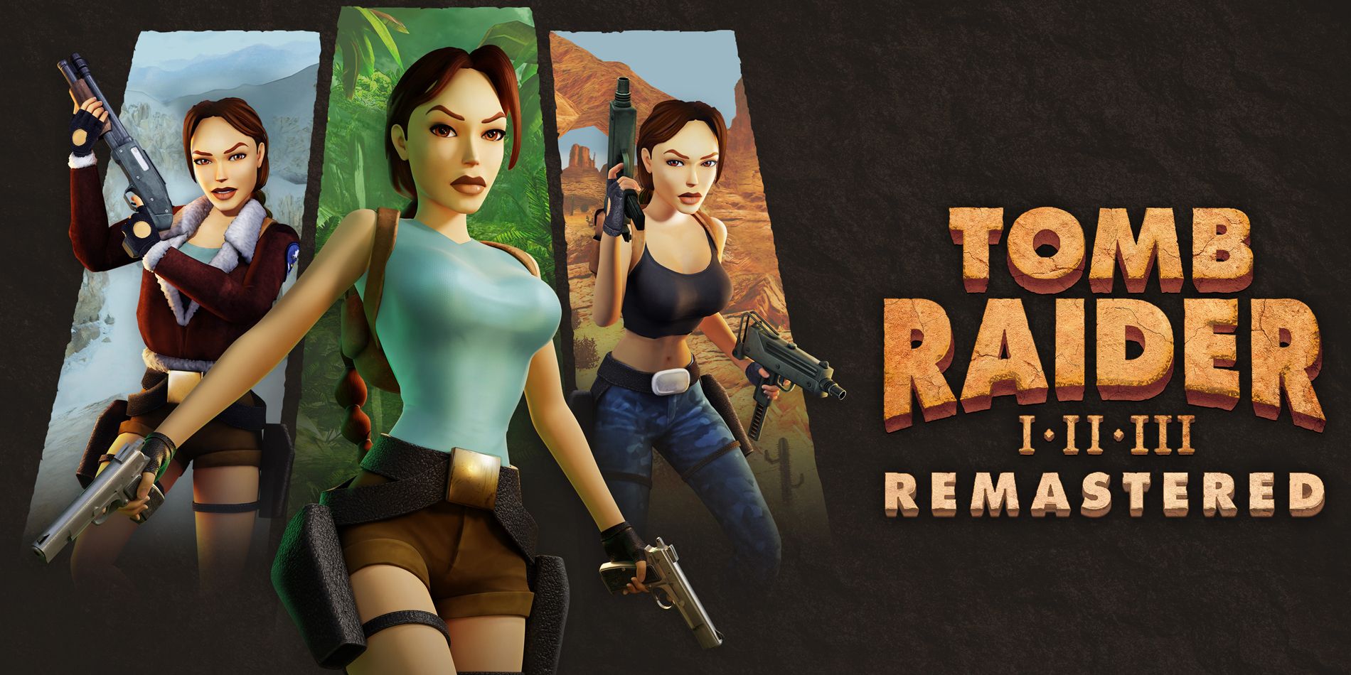 Tomb Raider Remastered I - III cover art