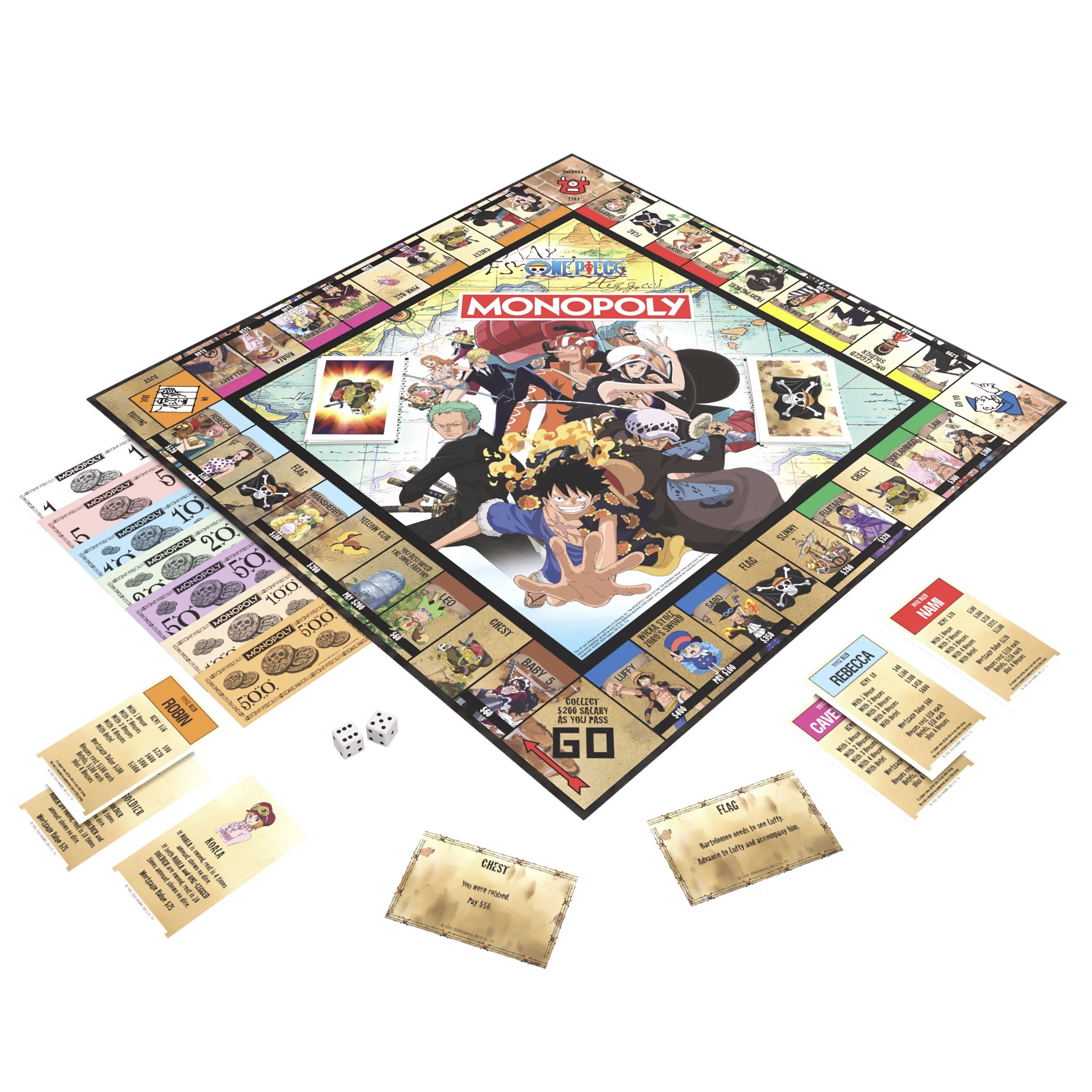 Official One Piece edition Monopoly