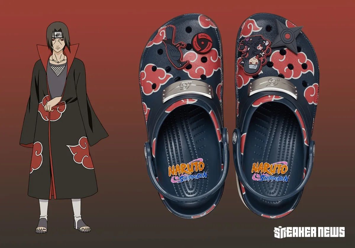 Naruto and Crocs Set Release Date for Sasuke, Itachi, Minato & Jiraiya Clogs