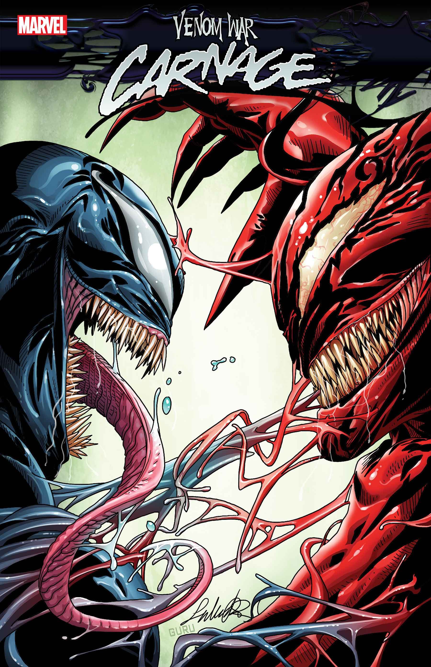 The cover of Venom War: Carnage #1