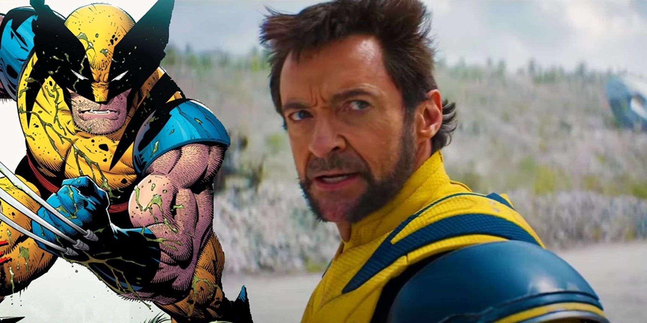 Wolverine by Greg Capullo next to Hugh Jackman's Wolverine