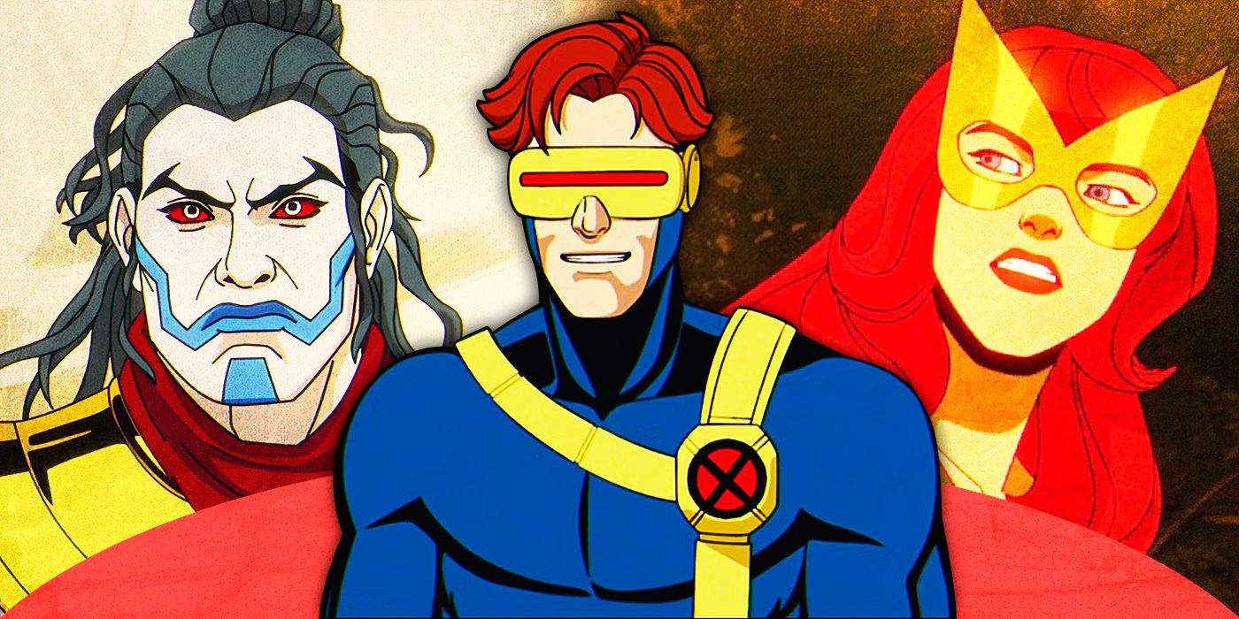 X-Men 97 Cyclops, Jean Grey, Apocalypse