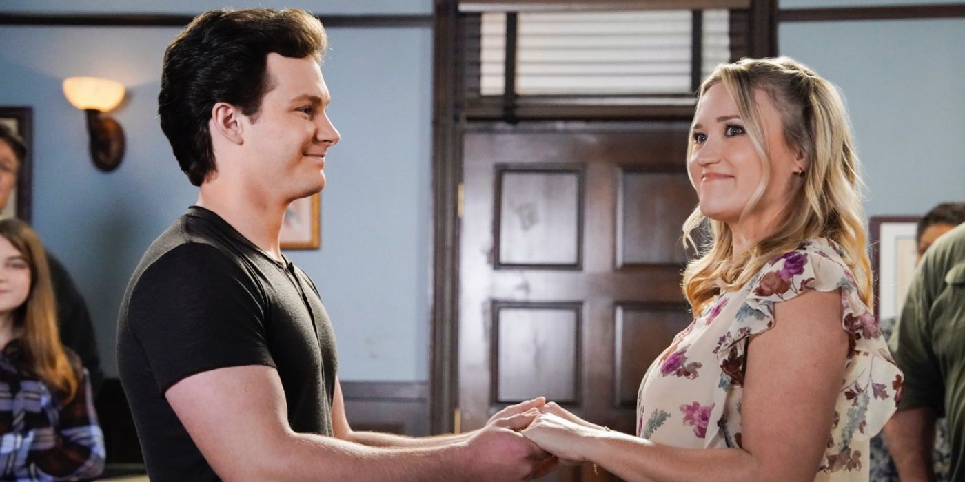 Georgie and Mandy get married in Young Sheldon