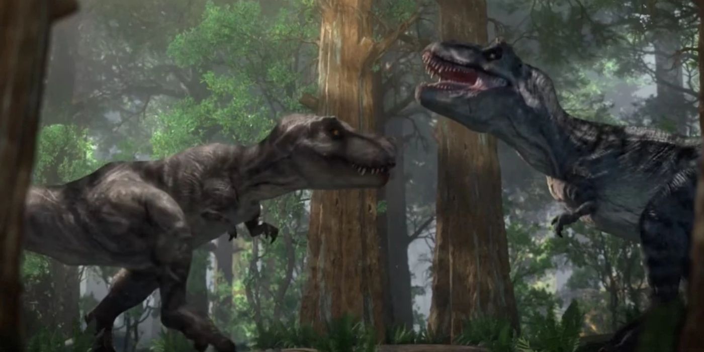 Big and Little Eatie reunite in Jurassic World: Camp Cretaceous.