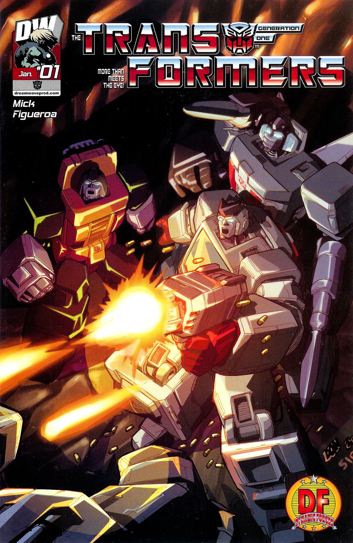 Dreamwave's Transformers Ongoing Was Missing Megatron and Optimus Prime