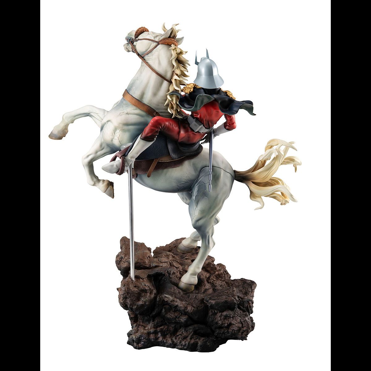 Gundam's New Char Aznable Horse-Riding Figure Gets Preorder Release