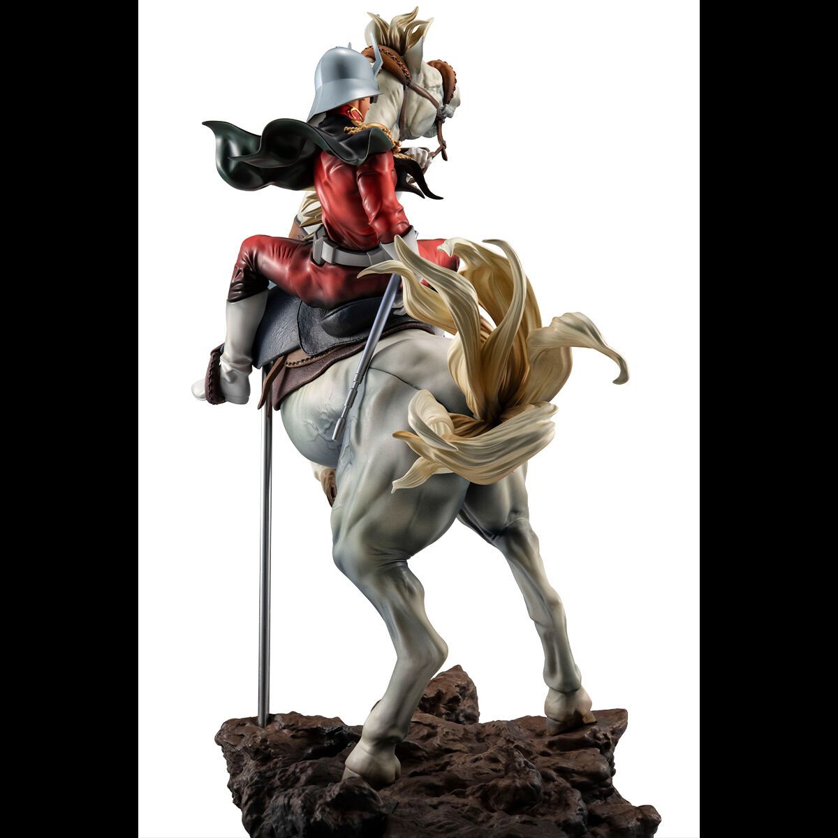 Gundam's New Char Aznable Horse-Riding Figure Gets Preorder Release