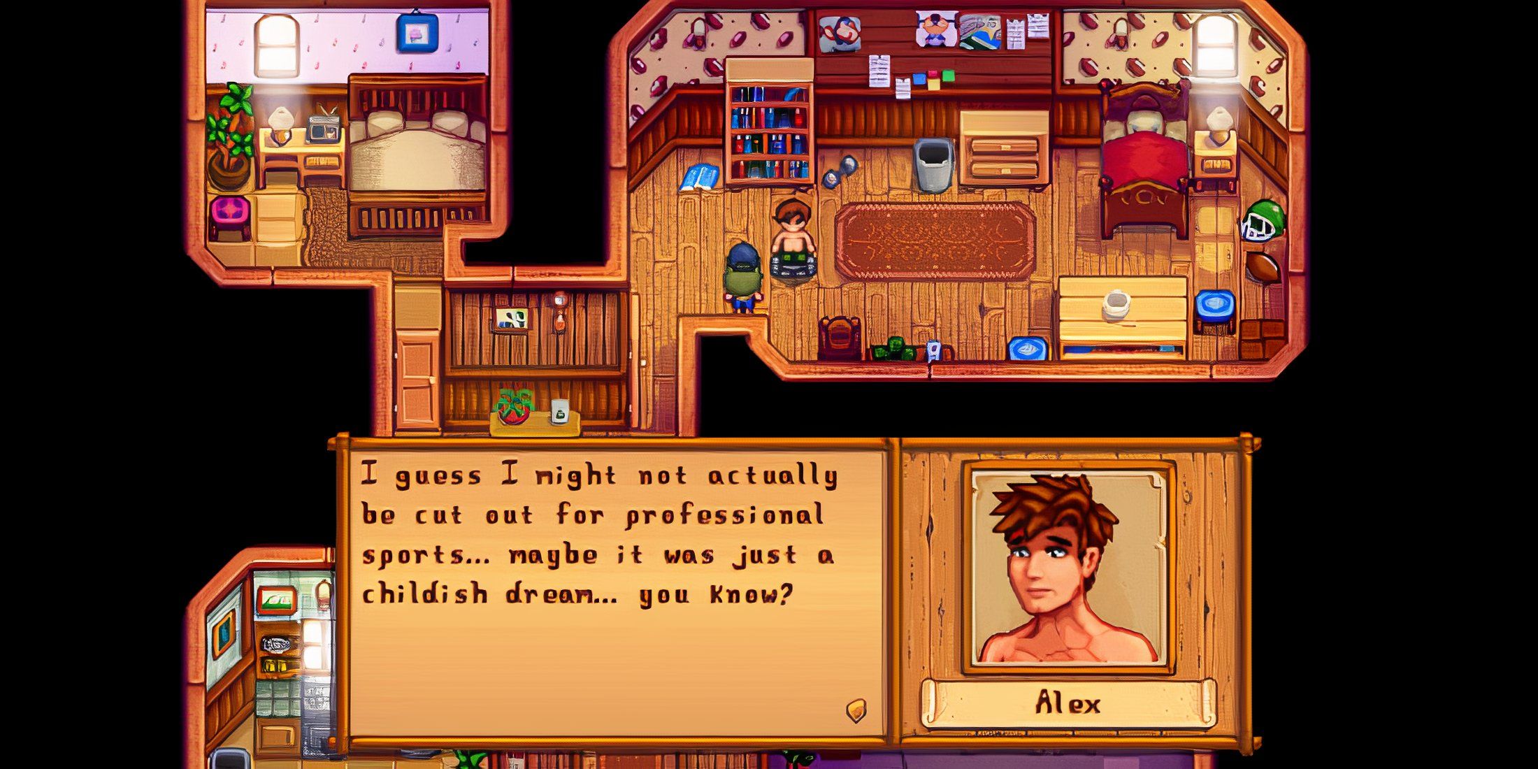 Stardew Valley: Путеводитель по событиям Alex Heart