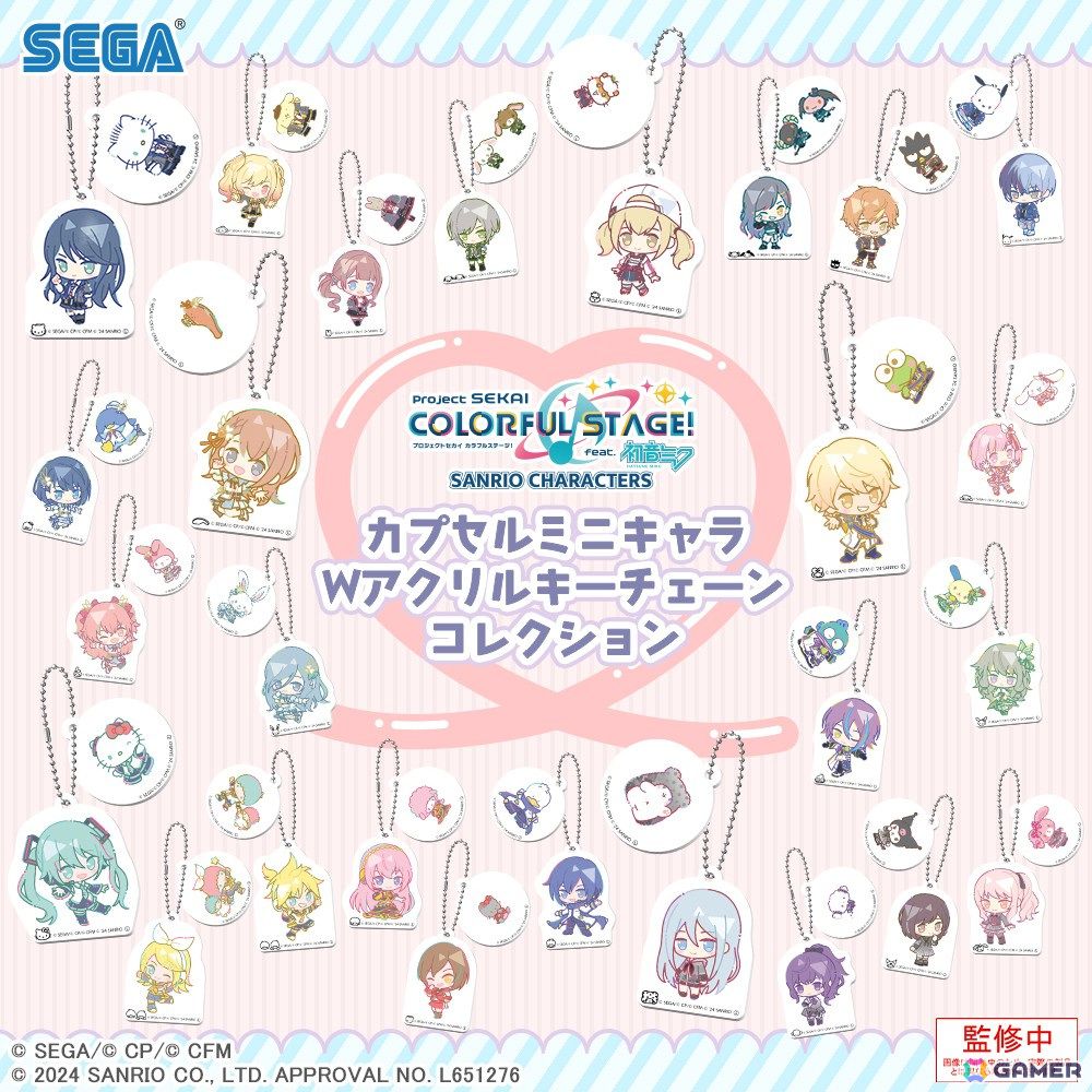 Sanrio и Sega выпускают коллекционные предметы Hello Kitty & Friends и Hatsune Miku