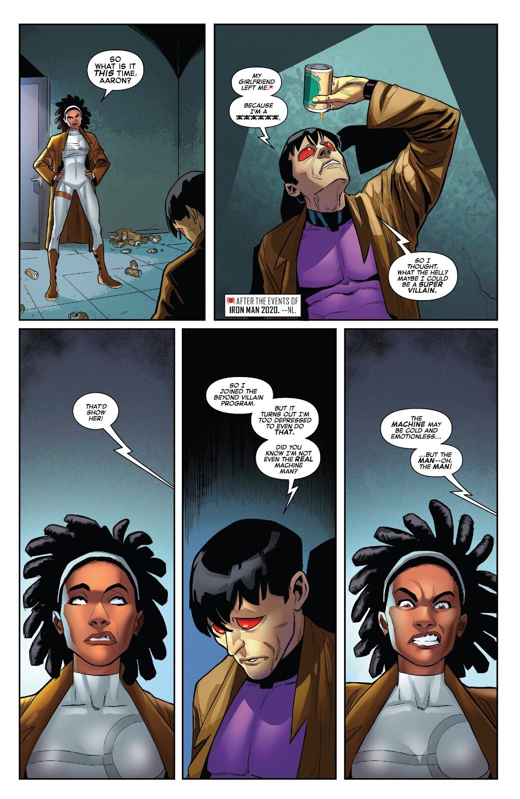 Was Nextwave's Machine Man the Real Machine Man or Not?