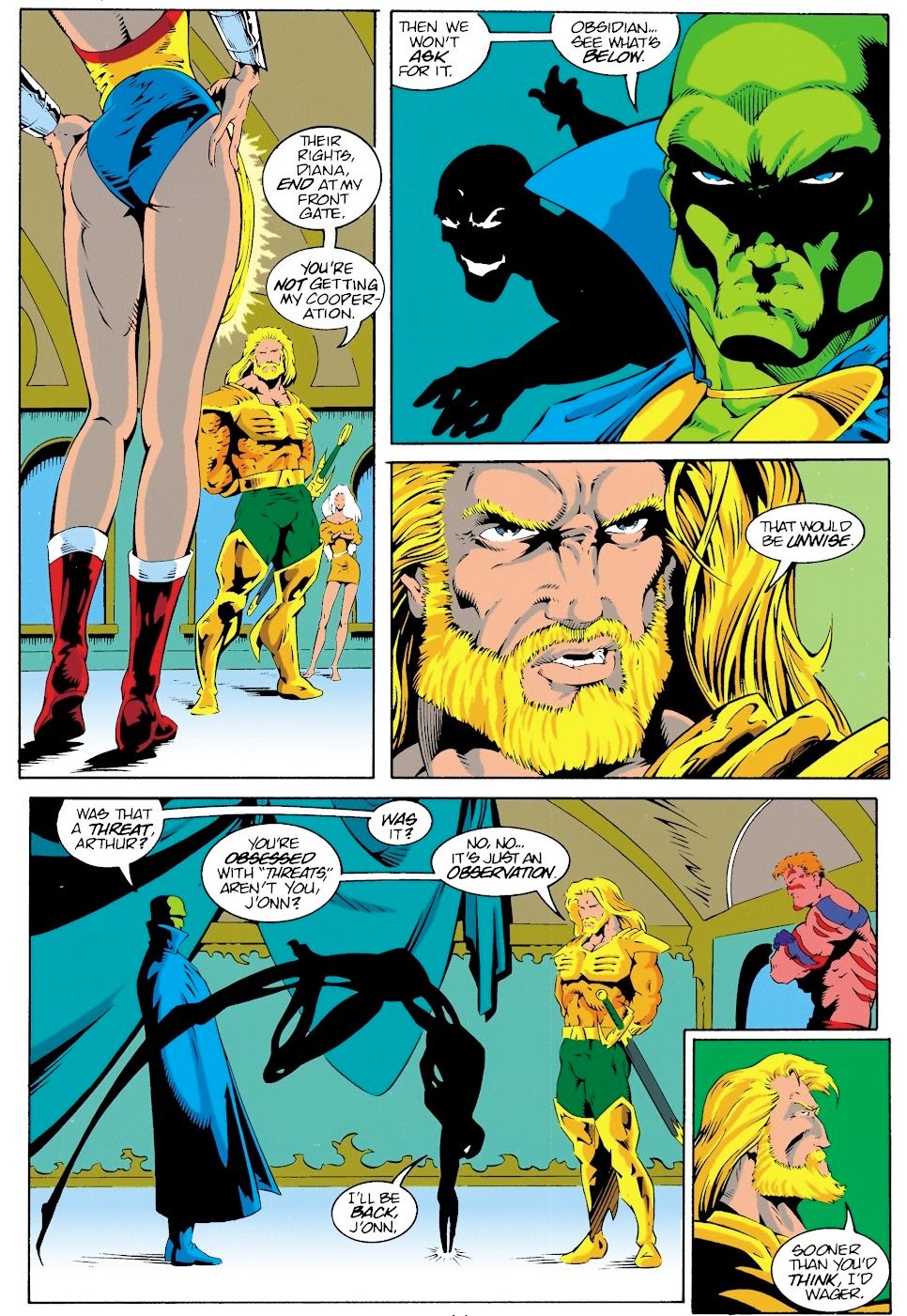 Aquaman's Strange Justice League Turnabout