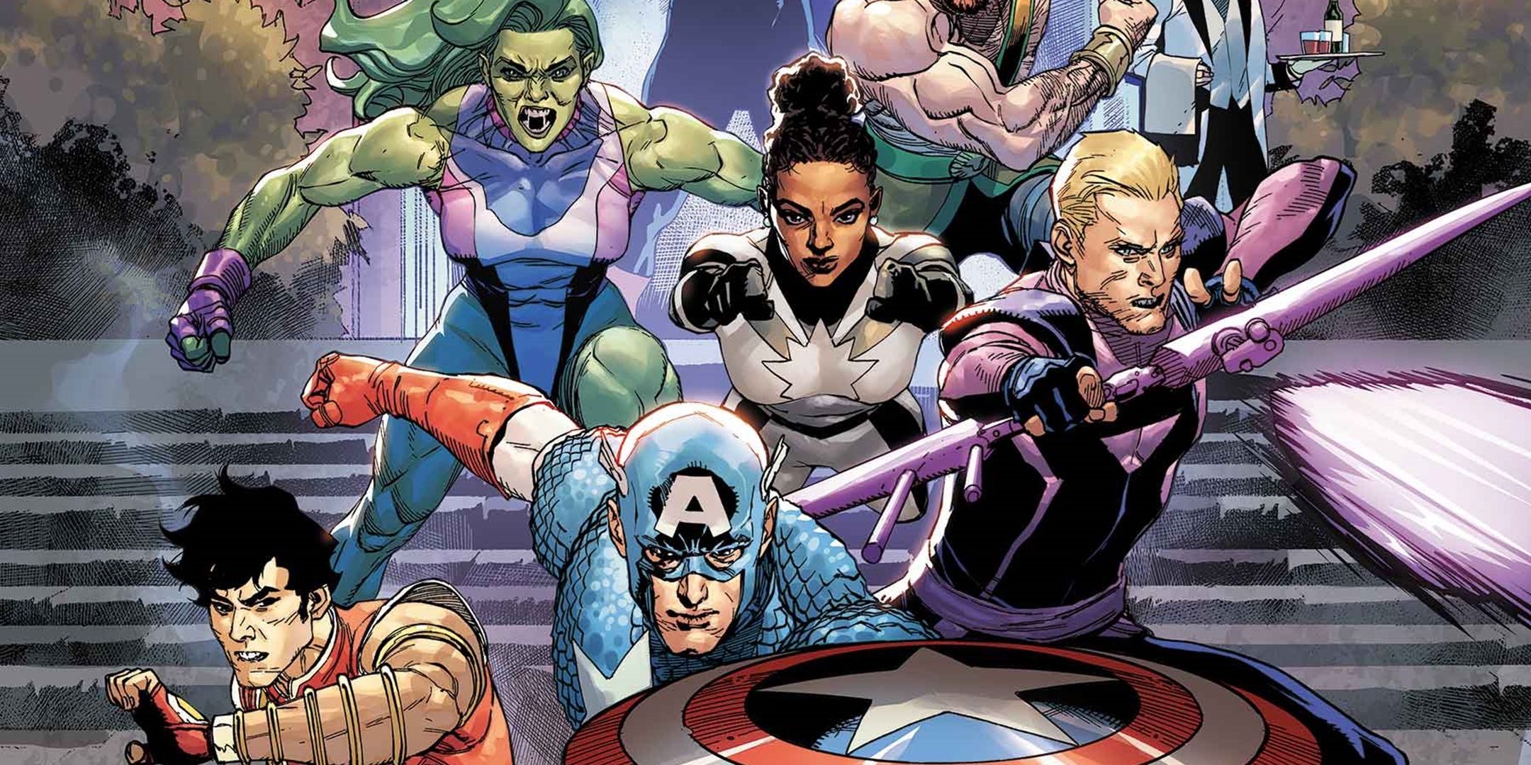 The brand-new Avengers team