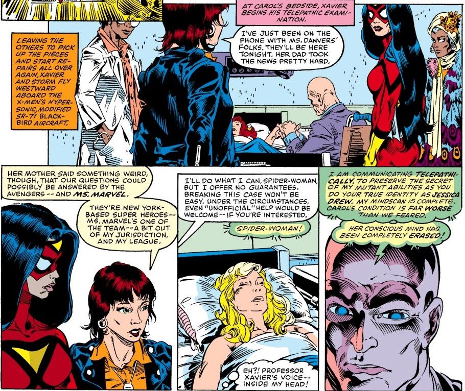 When Did Carol Danvers Regain Her Full Memories Stolen by Rogue?