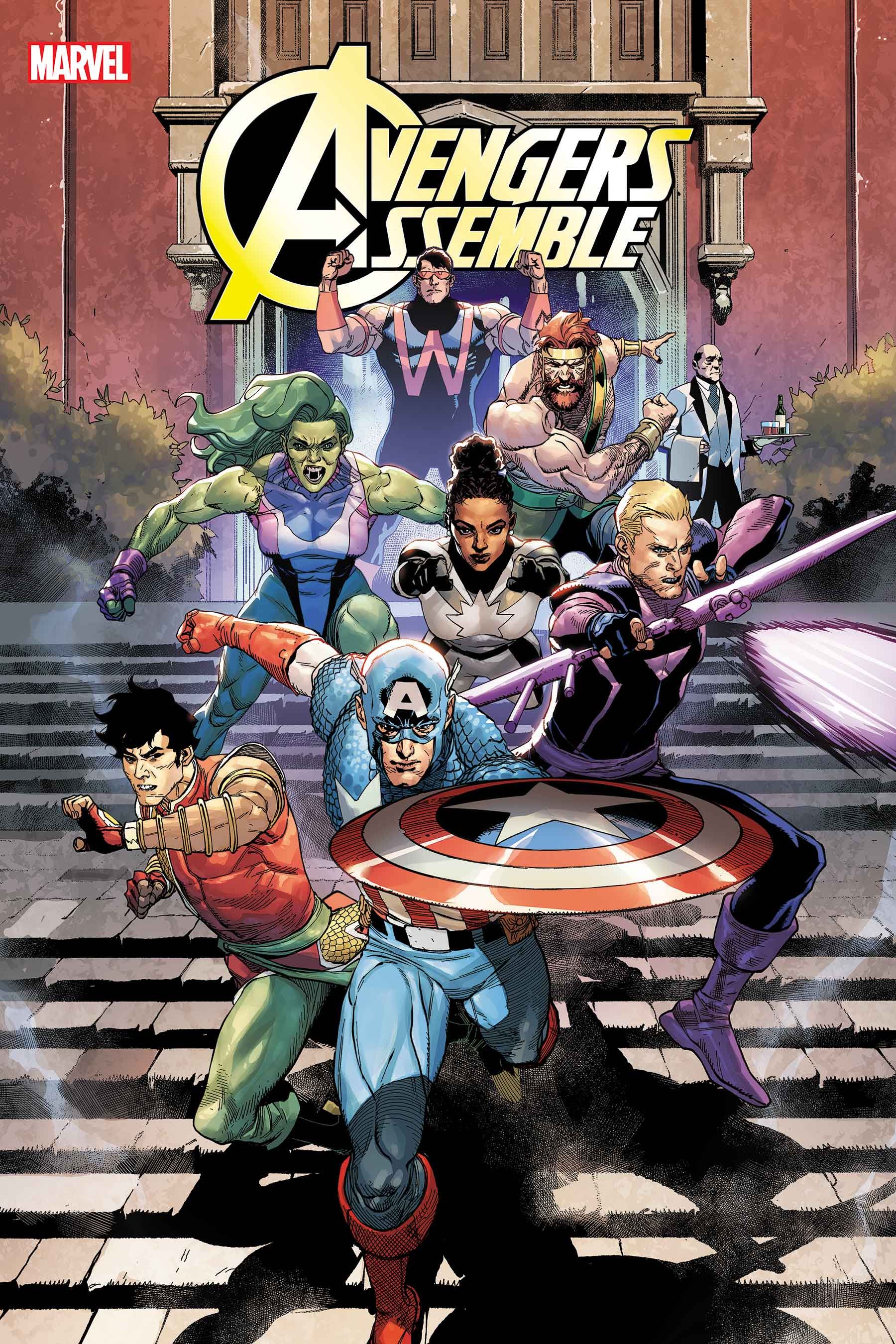 Капитан Америка формирует новую команду Мстителей