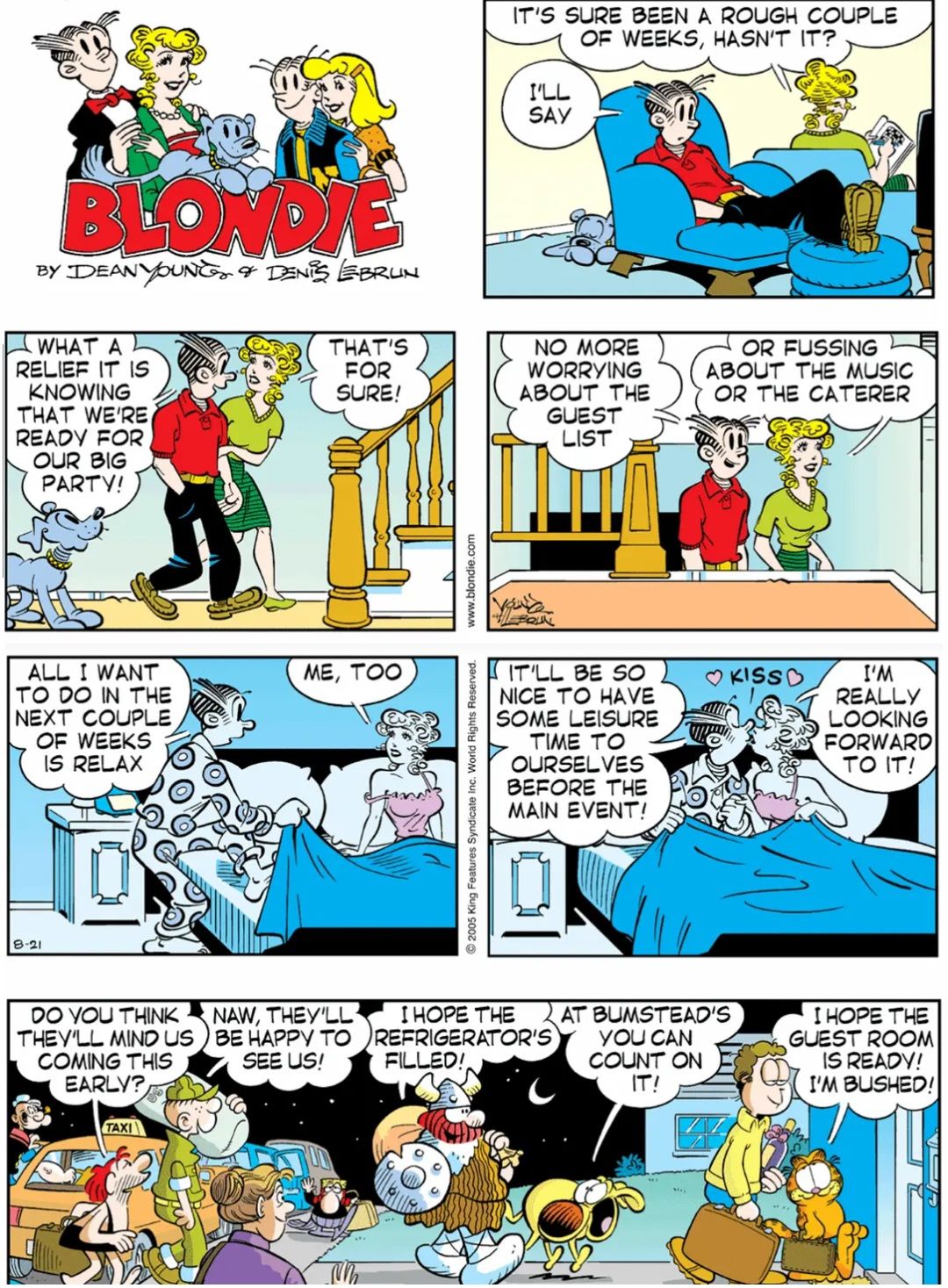 How the Comic Strip World Celebrated Blondie's 75th Anniversary Together