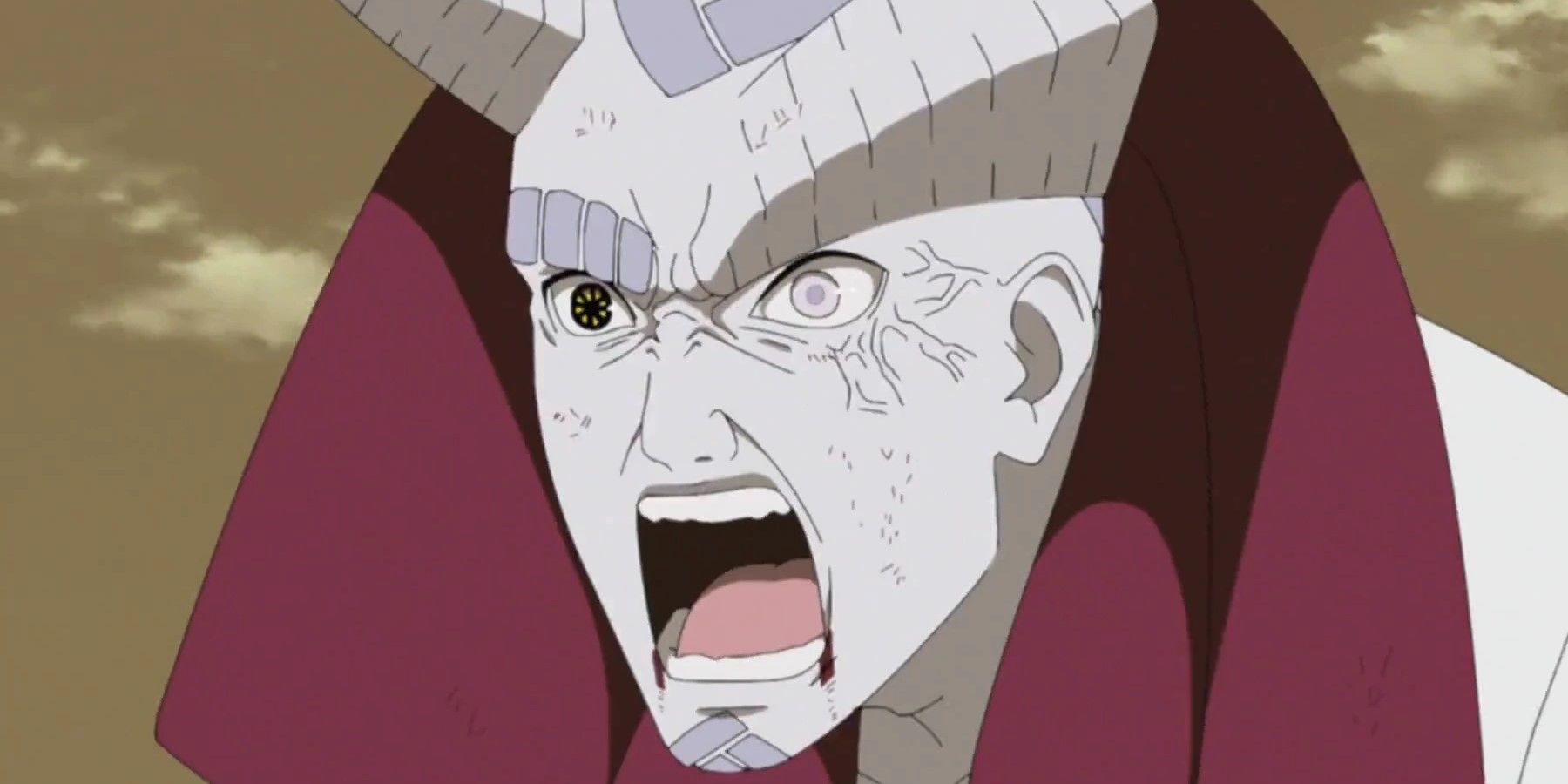 Boruto Naruto Next Generations - Isshiki Otsuktsuki grita de raiva