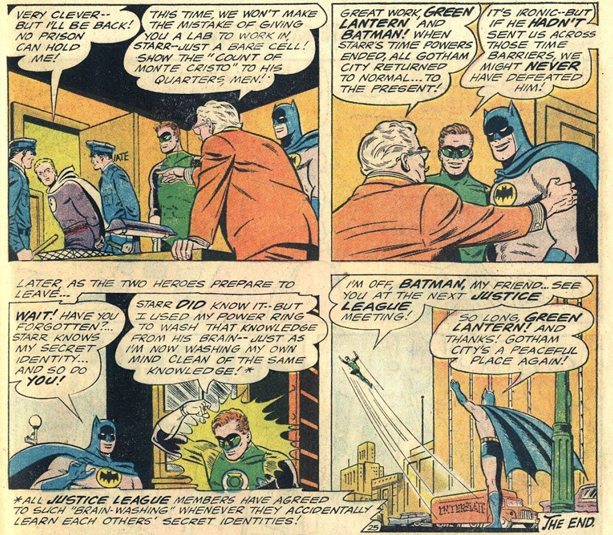 Когда Бэтмен и Супермен впервые признают JLA в своих комиксах