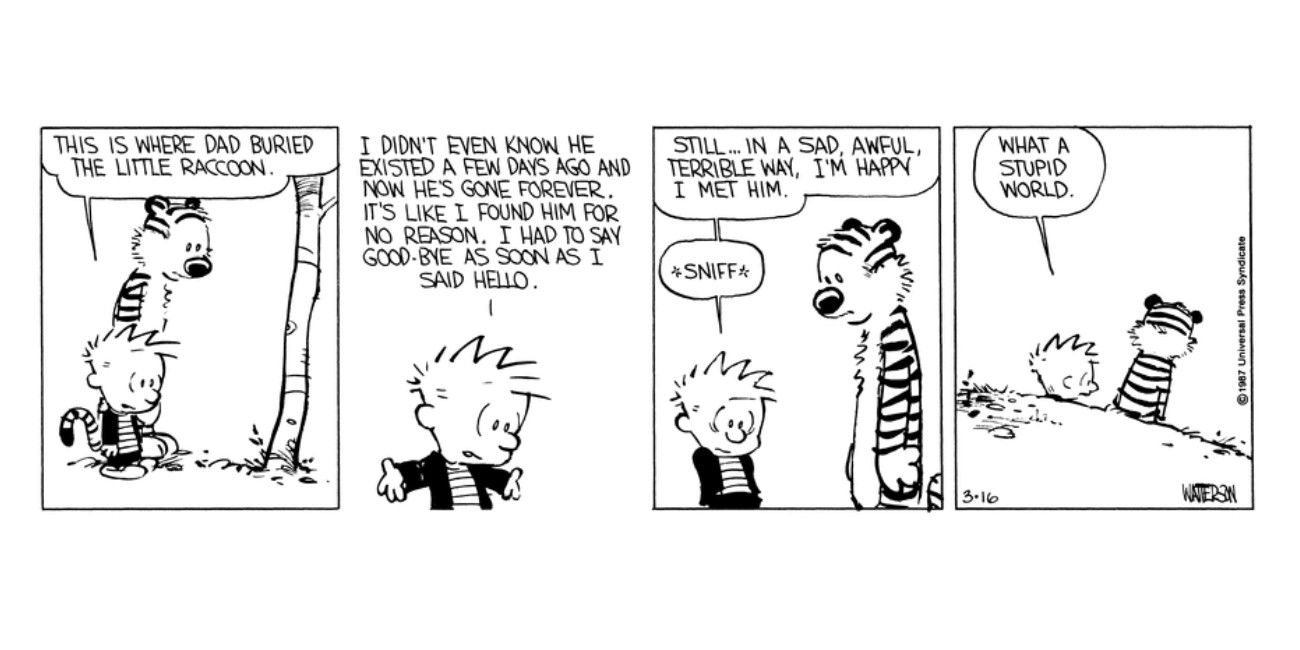 Every Time Calvin & Hobbes Broke Our Hearts