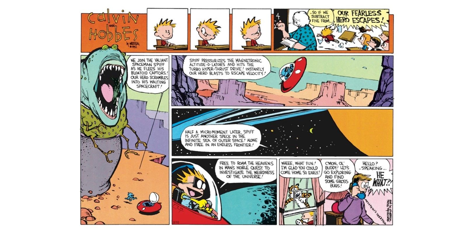 10 Funniest Calvin & Hobbes Comics with Calvin's Alter-Egos