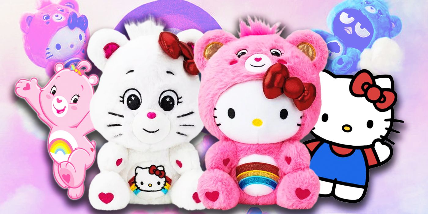 Санрио из Hello Kitty и заботливые мишки объединяются для создания самой сладкой коллекции кроссоверов