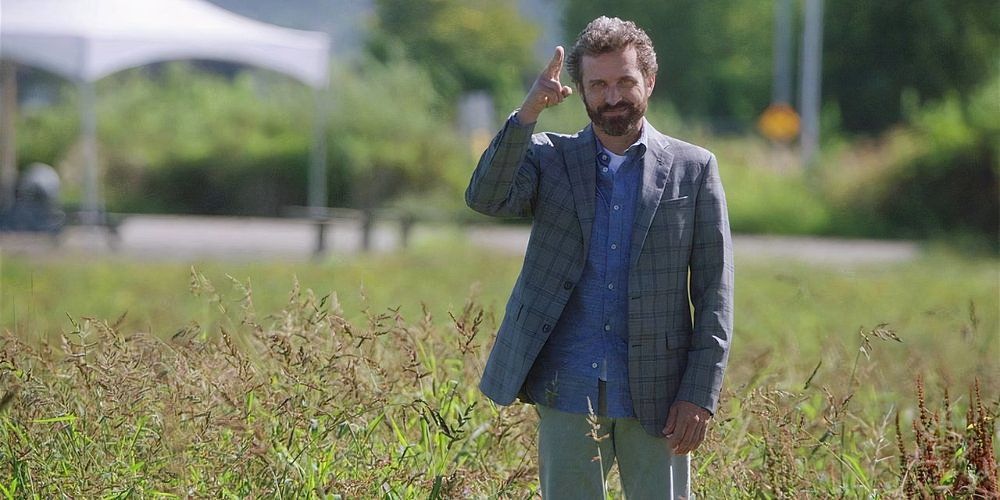 Chuck está em um campo na 15ª temporada de Supernatural.