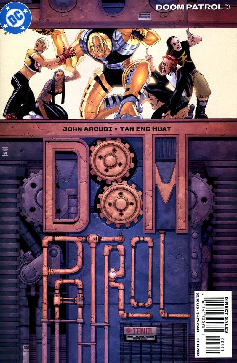 A capa de Doom Patrol #3