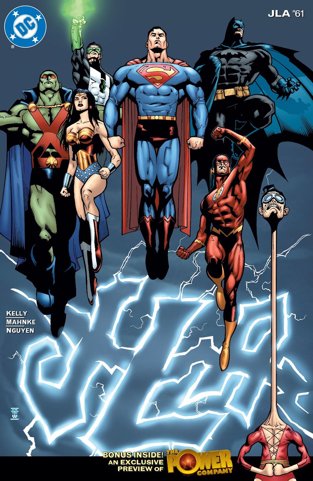 A capa da JLA #61