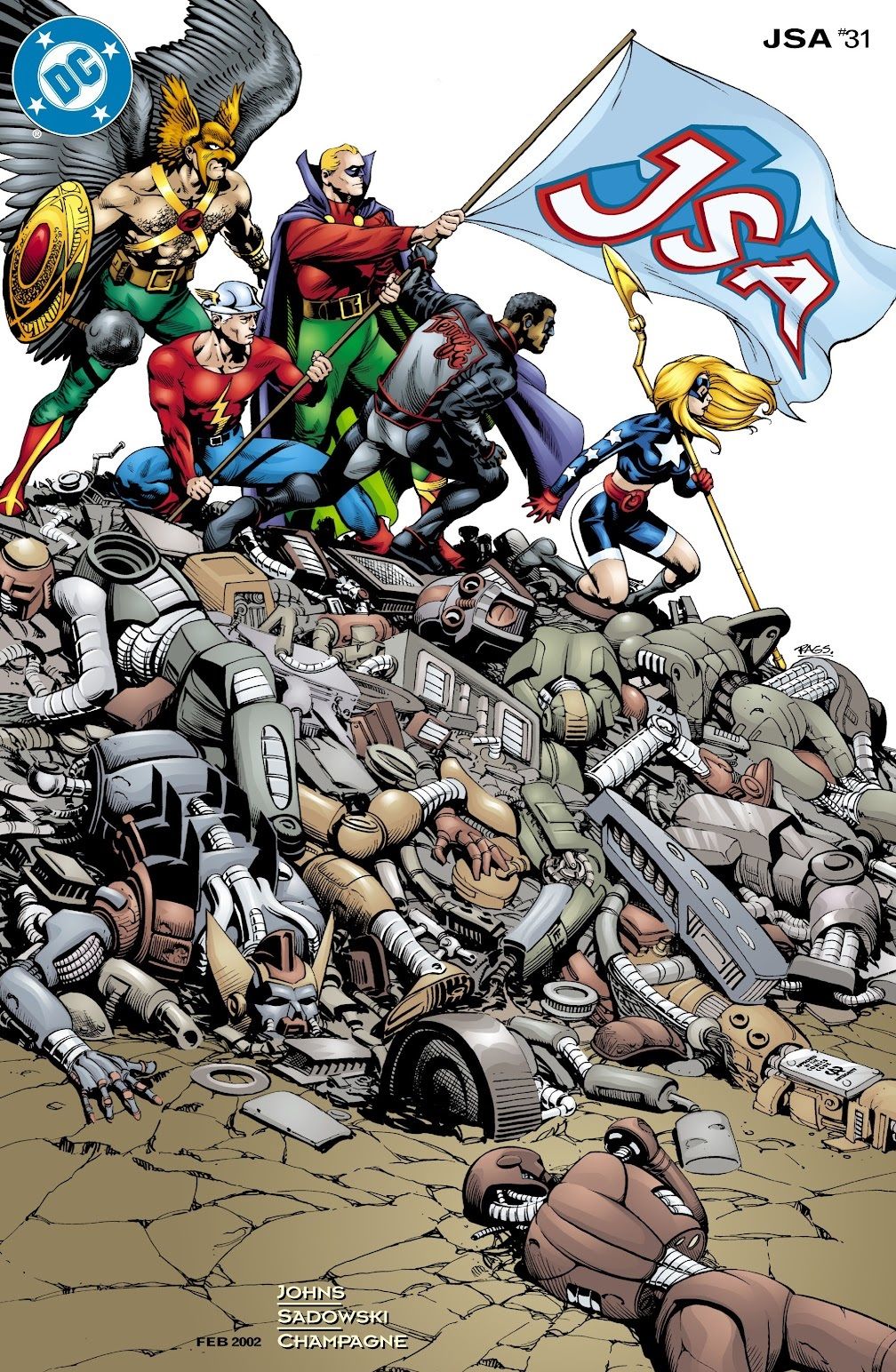 A capa da JSA #31