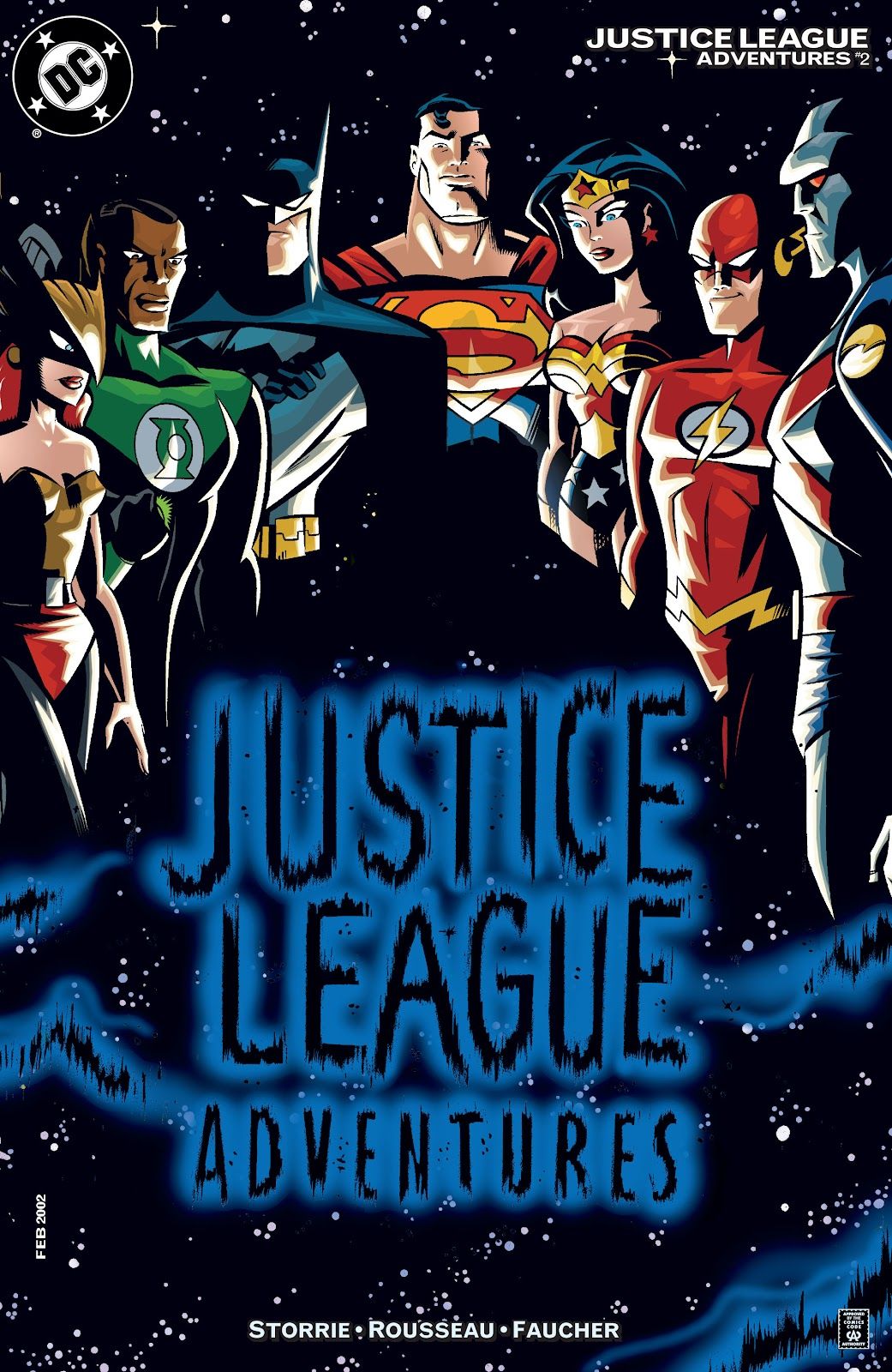 A capa de Justice League Adventures #2