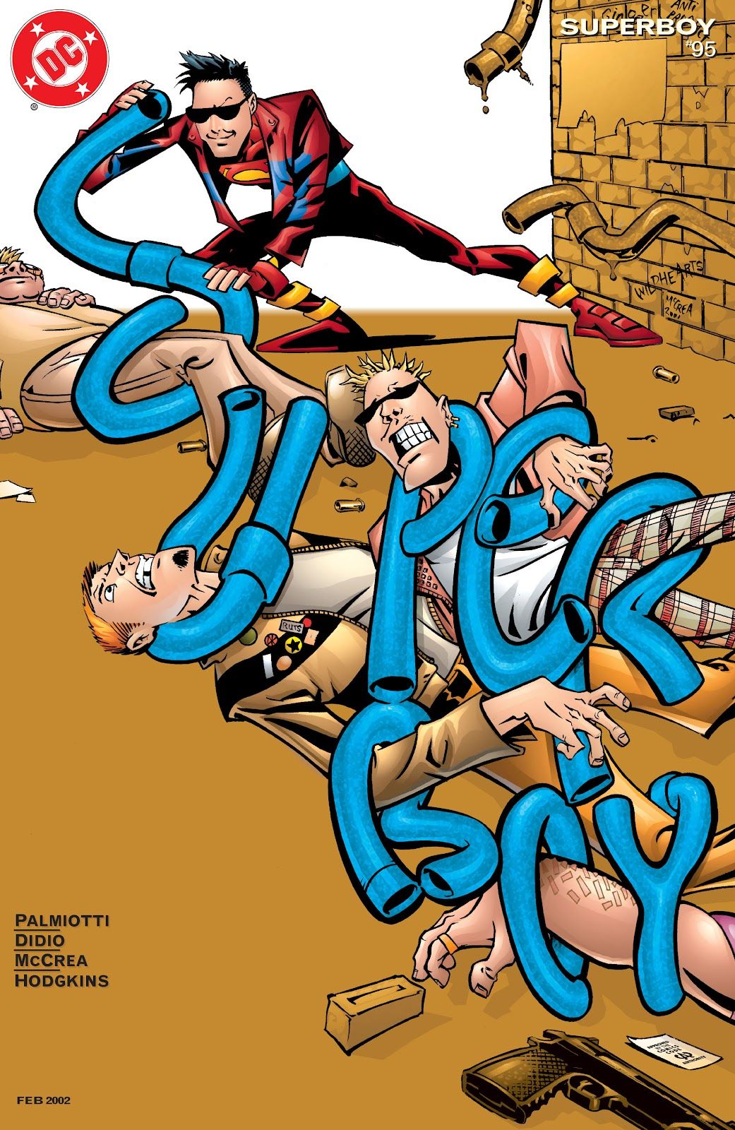 A capa de Superboy #95