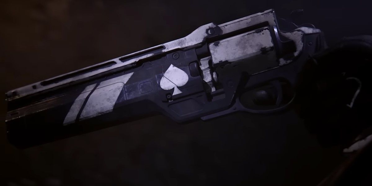 Destiny 2 – Close do Ás de Espadas durante a última resistência de Cayde