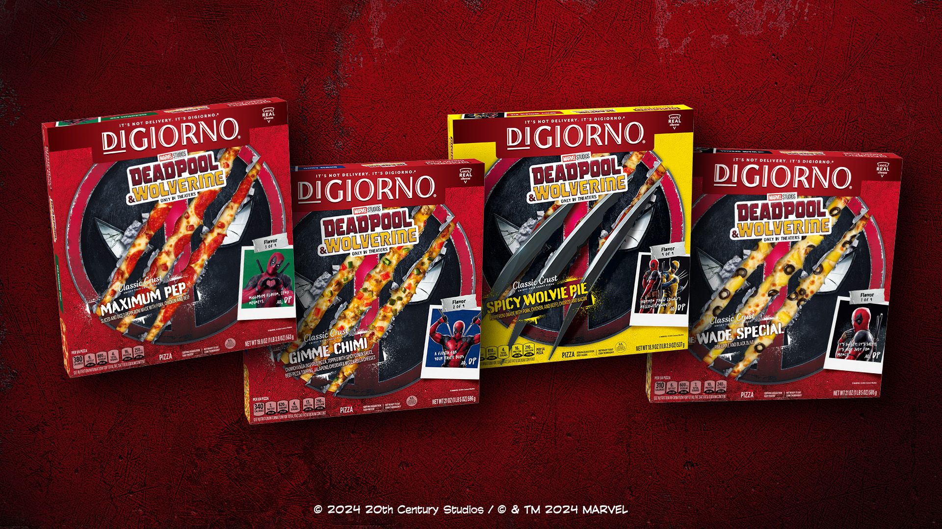 Deadpool Gets Hot and Steamy With DiGiorno Pizzas in Deadpool & Wolverine Promo