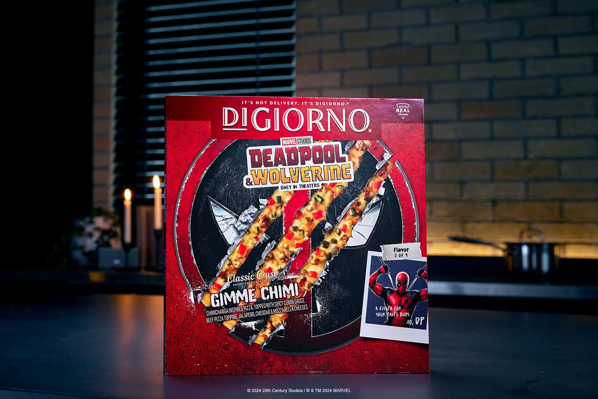 Deadpool Gets Hot and Steamy With DiGiorno Pizzas in Deadpool & Wolverine Promo